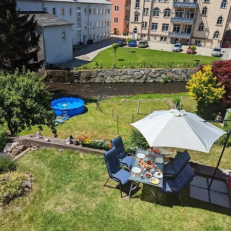 Famzi - Urlaubsmagie - Familienwohnung Mit Sauna, Pool Und Whirpool Am Fluss * Sebnitz